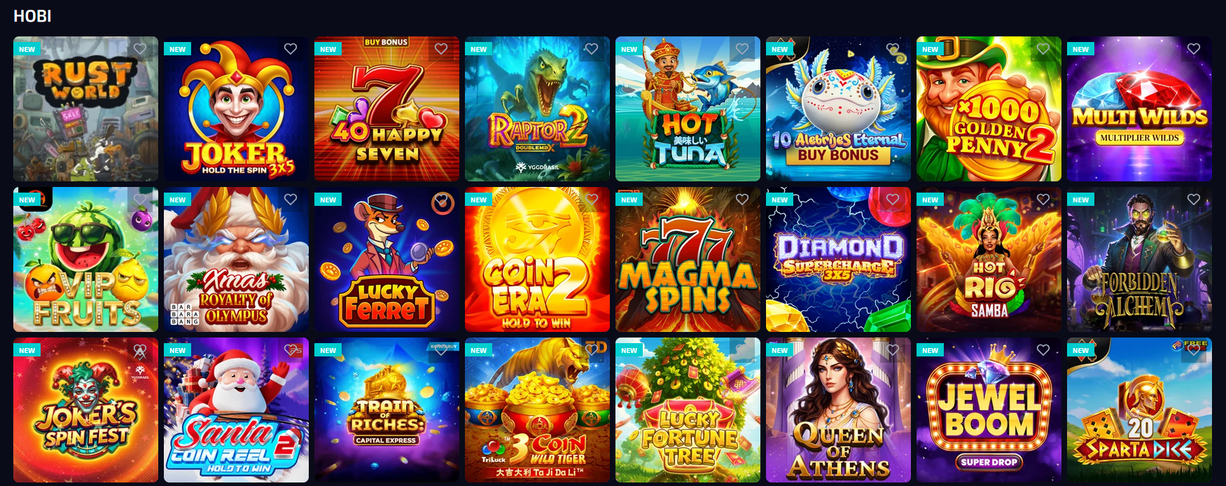 Новые игры в казино Allwin UA: свежие слоты и последние релизы в каталоге